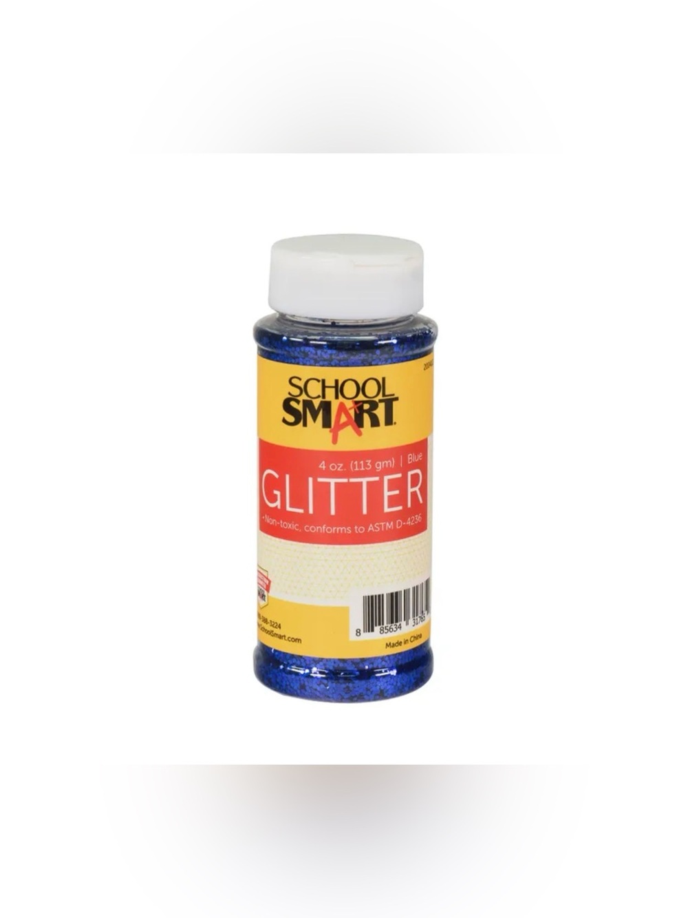 Blue Craft Glitter, 4 Ounces